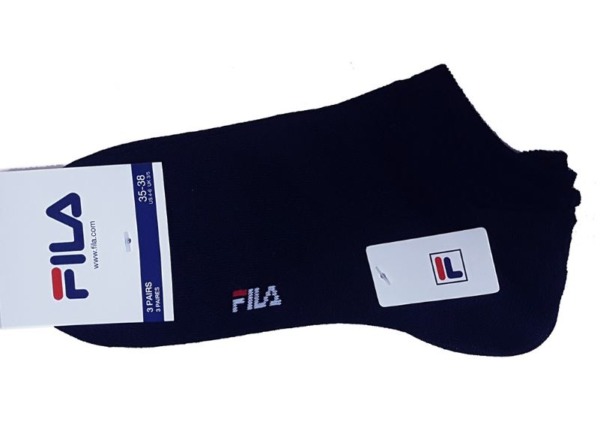 Fila 3 páras  zokni kék 39-42