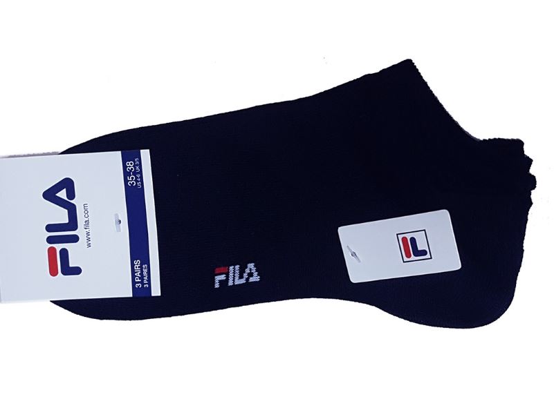Fila 3 páras  zokni kék 39-42
