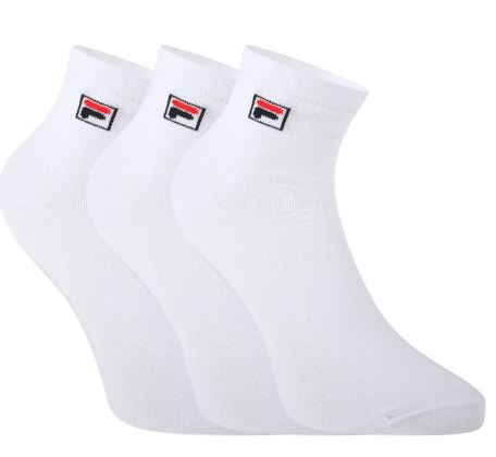 Fila 3 páras zokni fehér 39-42