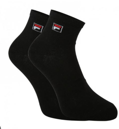 Fila 3 páras zokni fekete 35-38