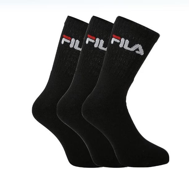 Fila 3 páras sport zokni fekete 35-38