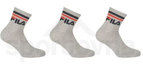Fila 3 páras zokni szürke 39-42