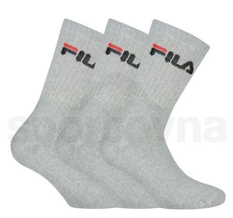 Fila 3 páras zokni szürke 43-46