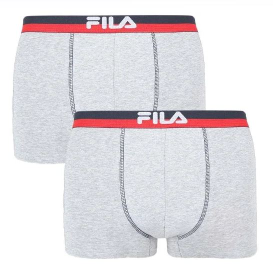Fila férfi boxer alsó 6db-os szürke XL