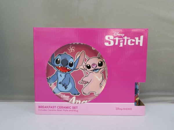 Lilo és Stitch 3 részes kerámia étkészlet szett