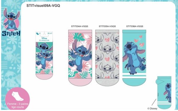 Stitch női zokni